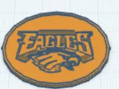 EAGLES LITHOPHAN