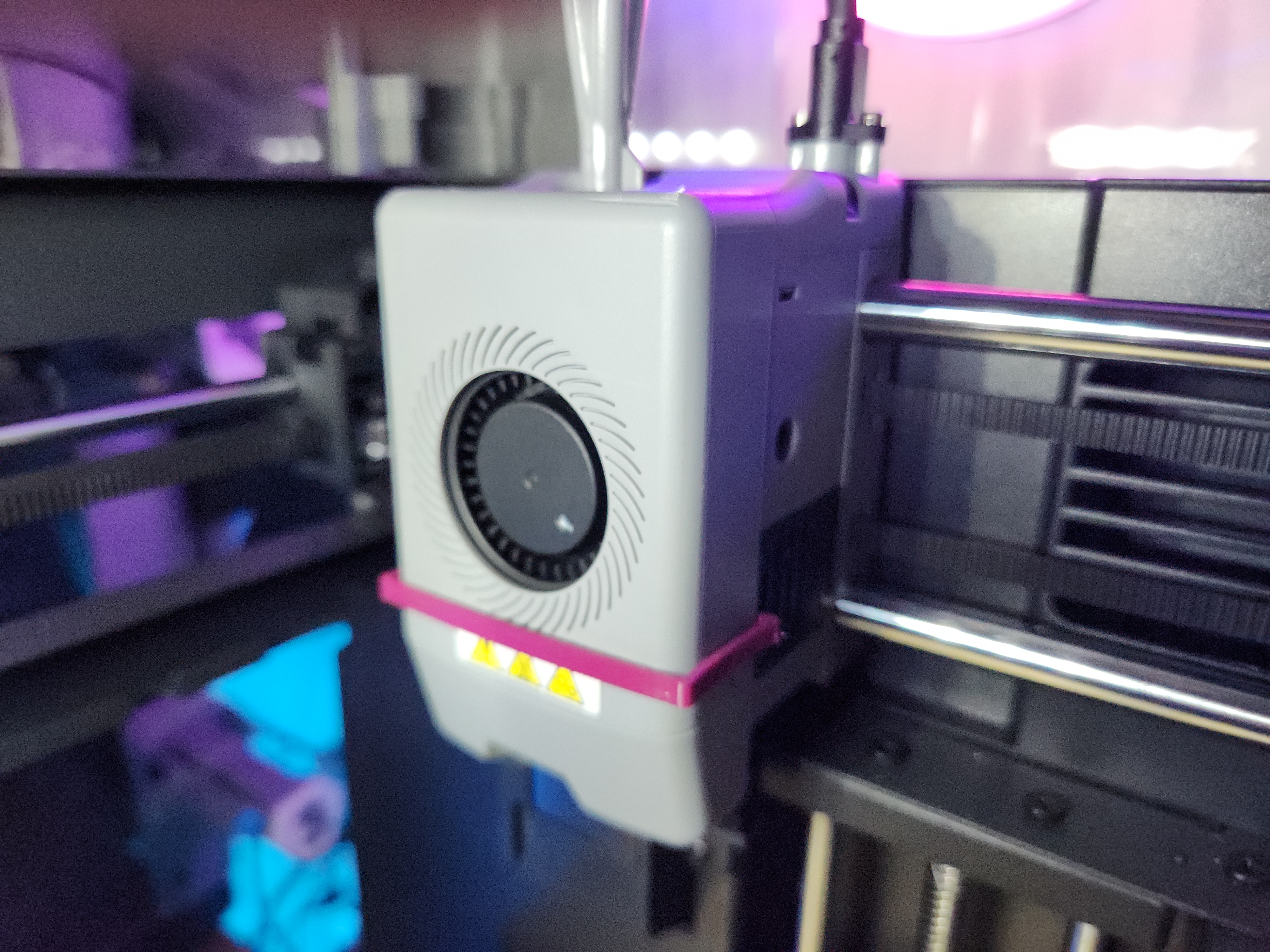 Flashforge AD5M & AD5X | Slim Fan Clip / Magnetic Clip - Slim