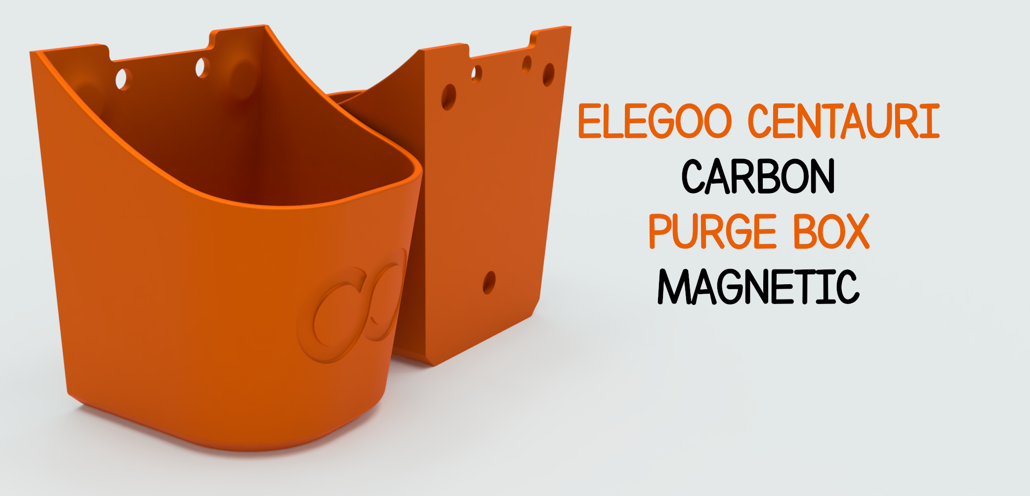 Elegoo Centauri Carbon Purge Box - Magnetic