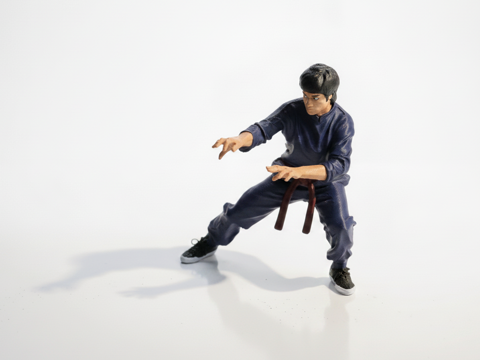 Bruce Lee Figurine Movies TV Collectible 3D Printable