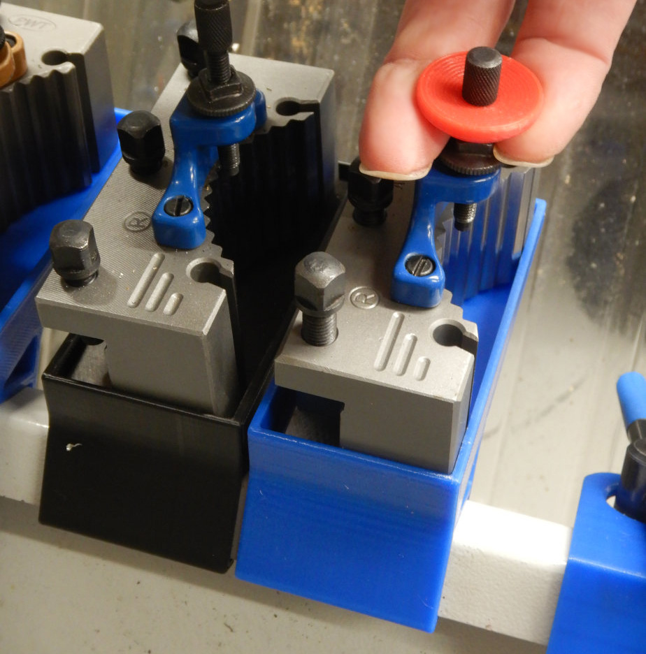 Multifix Liftknob Hebeknopf Hebescheibe Schnellwechselkassette Quick Change Tool Holder — miniatura 2