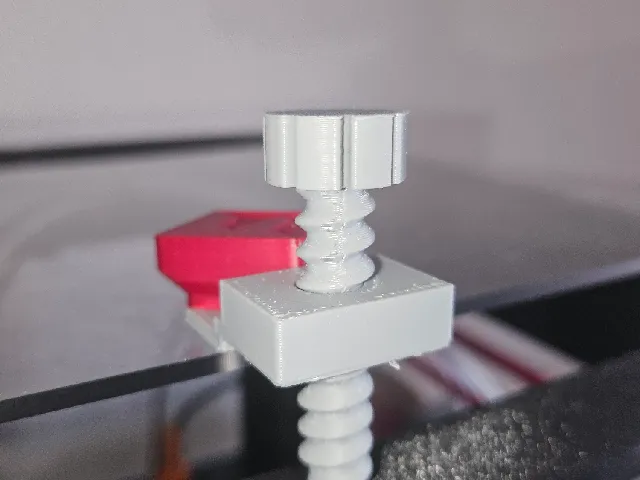 Flashforge AD5X Top Glass Riser & Screw Support