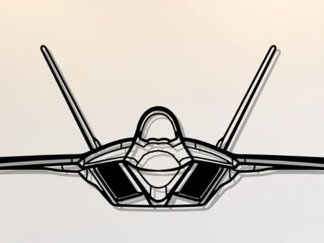 F-22 Raptor Front Wall Art