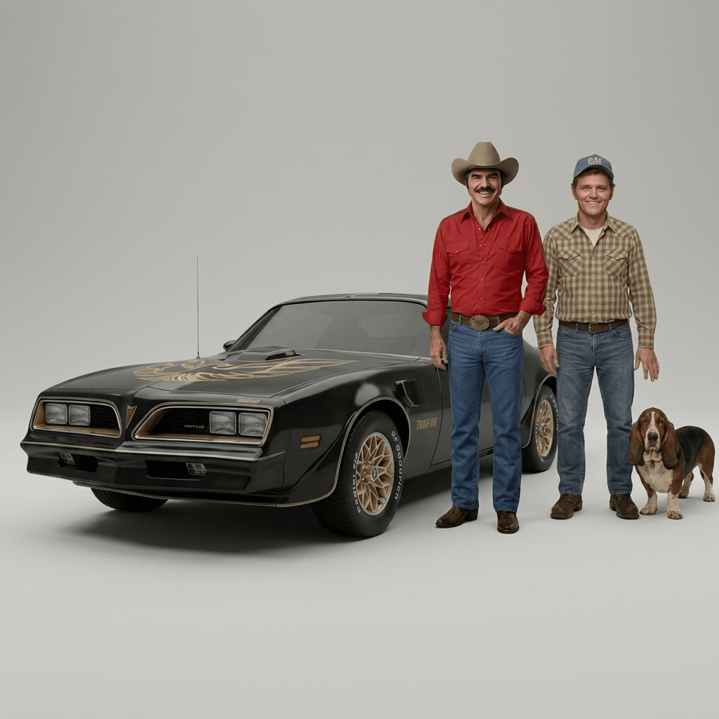 Smokey and the Bandit - Bandit, Cledus, Fred and the Trans Am - 1977
