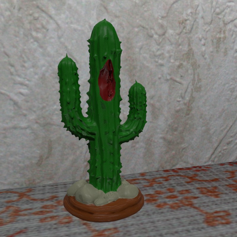 Saguaro desert cactus NoSupport FDM DND Trap
