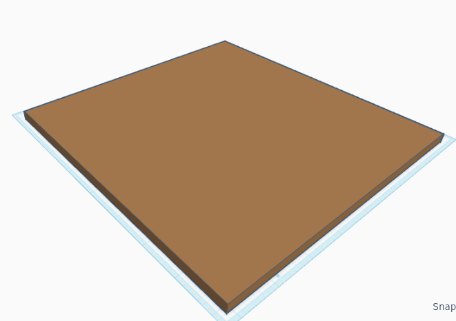 Wood Substitute Board (Building), 8X8X0.25