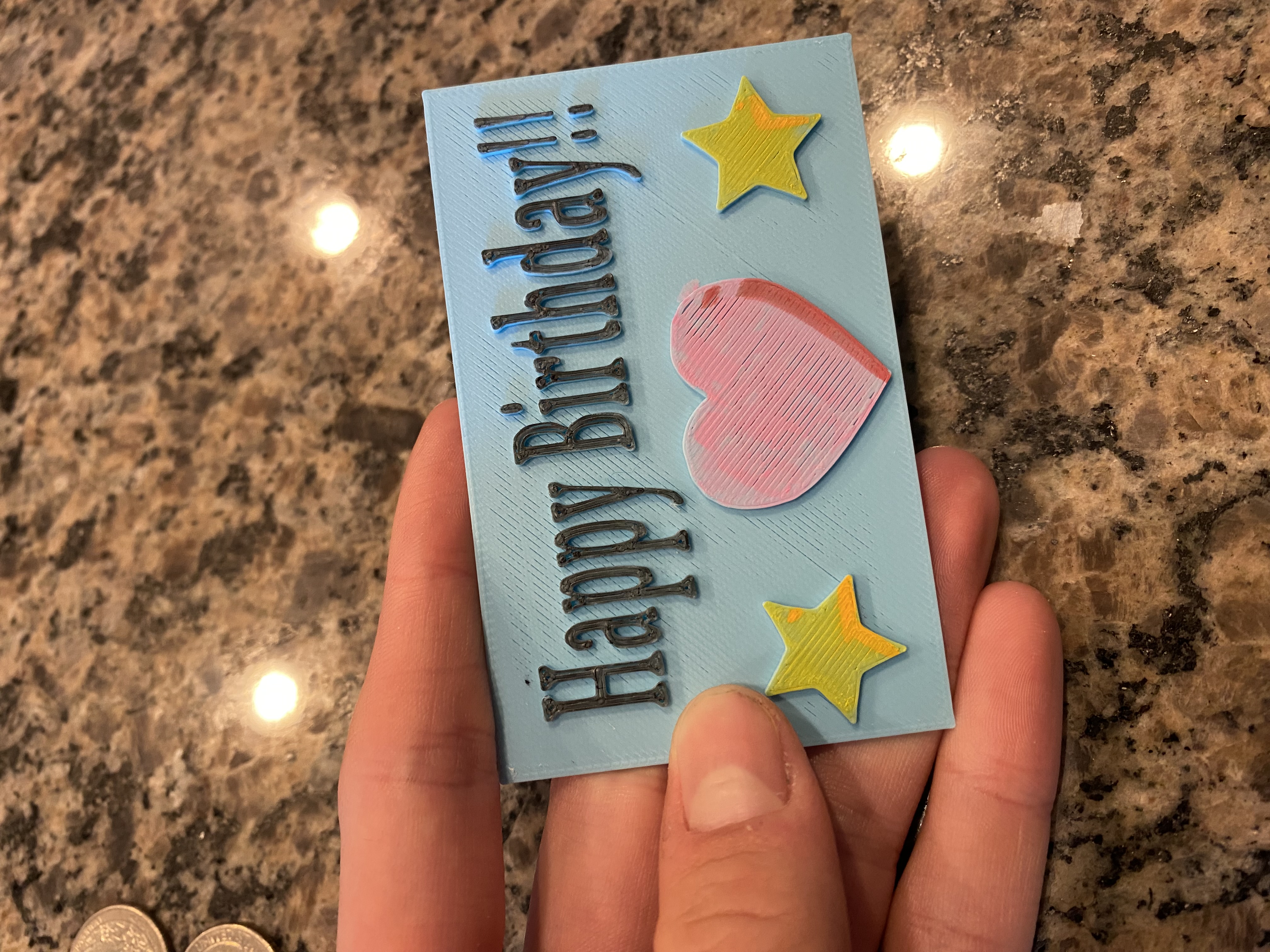 Fake Birthday Gift Card