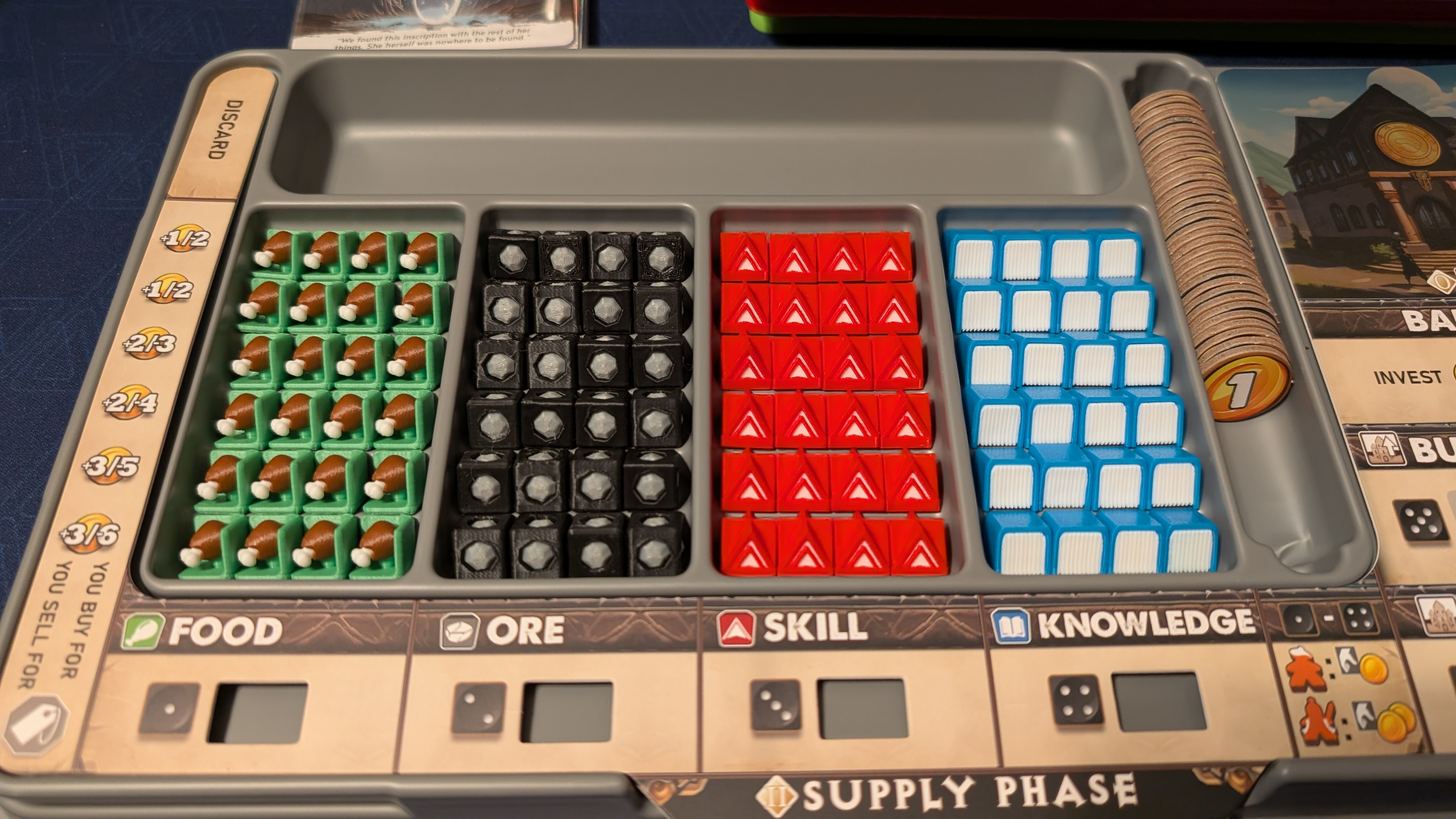 Resources for Ascendancy Board Game by Mathew Meeple
