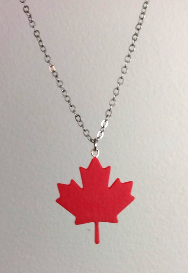 Canadian Maple Leaf pendant or earring