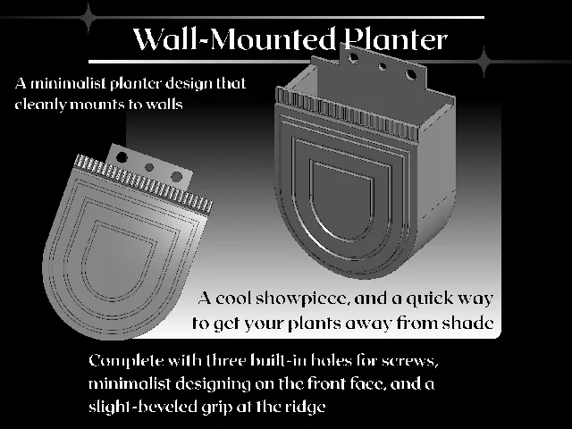 Wall Mounted Planter