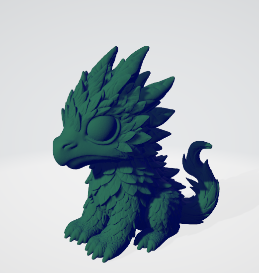 Miniatura 2 do modelo 3D Fire Dragon