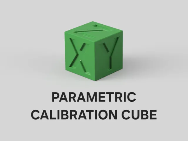 Parametric Calibration Cube