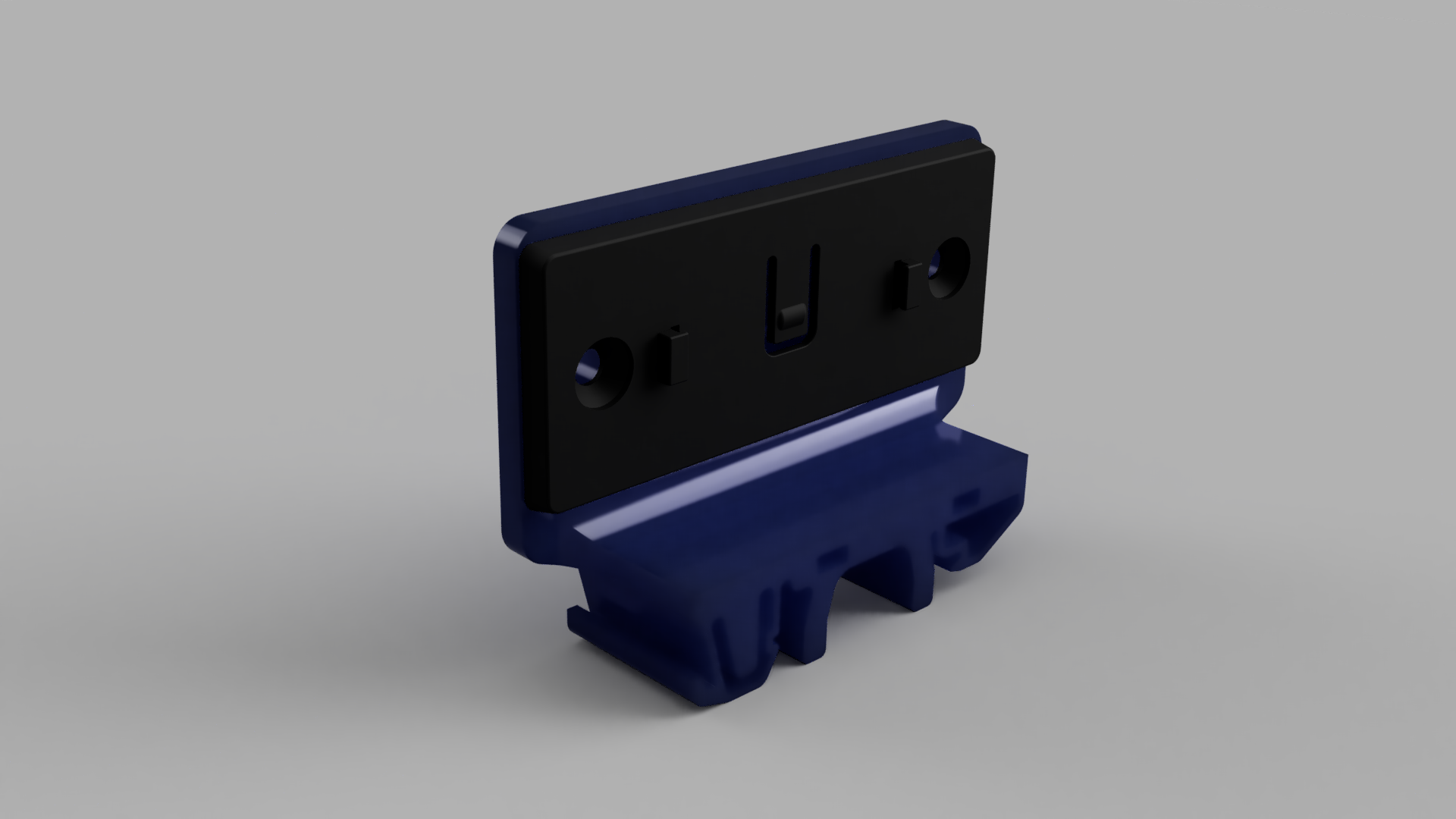 Holder for Victron MK3 / Halter für Victron MK3 3D model