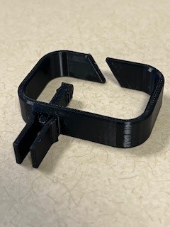Rack Cable Guide with Locking Insert