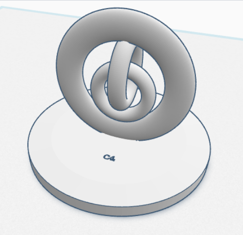 Modern Small Table Statue