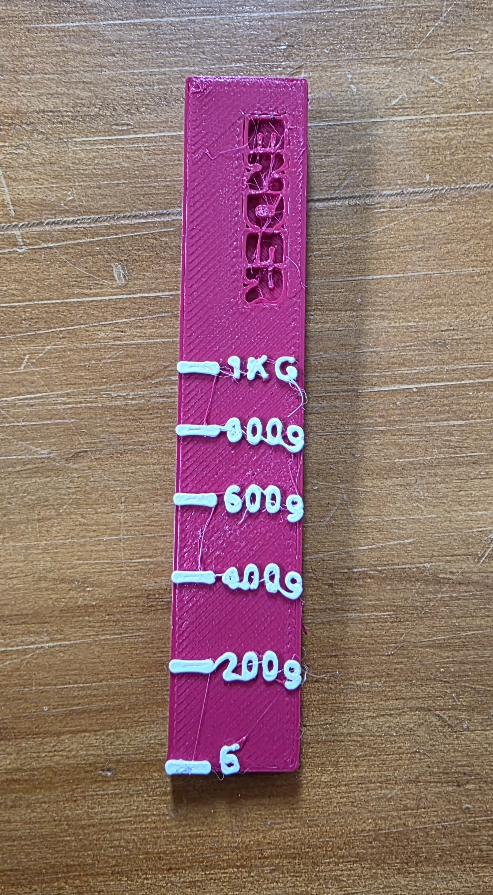 Creality Ender filament Measuring tool