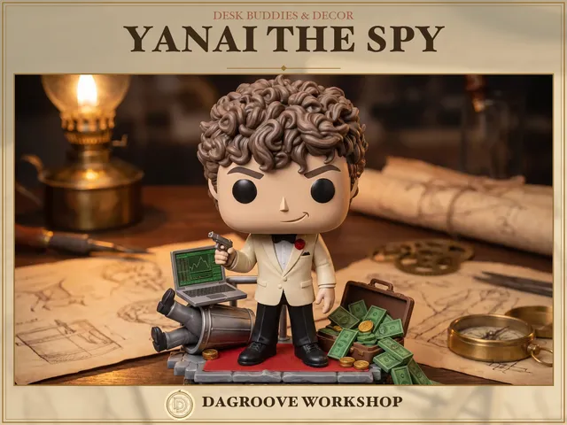 Yanai the Spy Figurine, Secret Agent Diorama