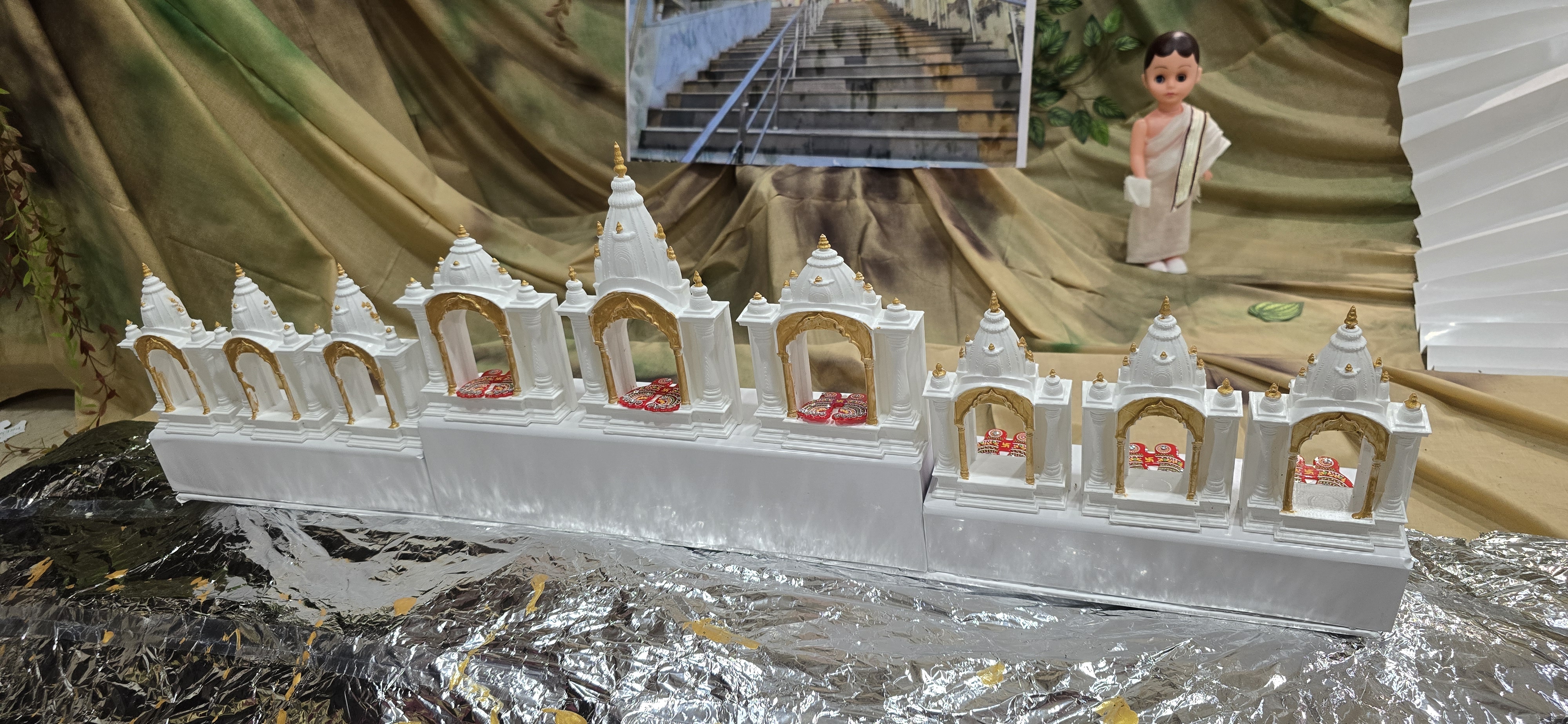 Hindu Temple Entrance Model
