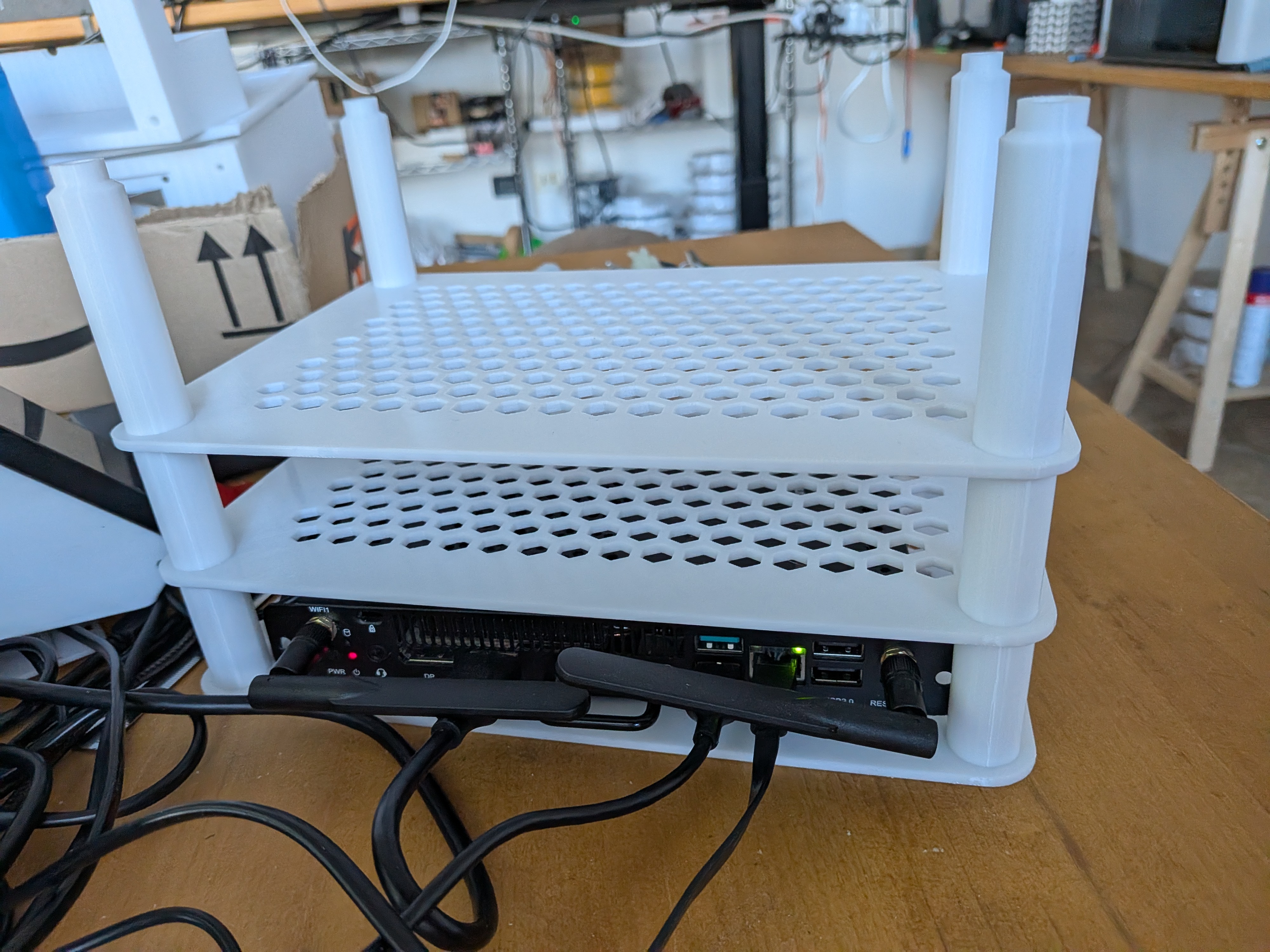 Miniatura 3 do modelo 3D Mini Rack 10" stackable