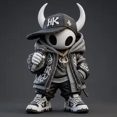 Hip Hop-inspired Hollow Knight collectible