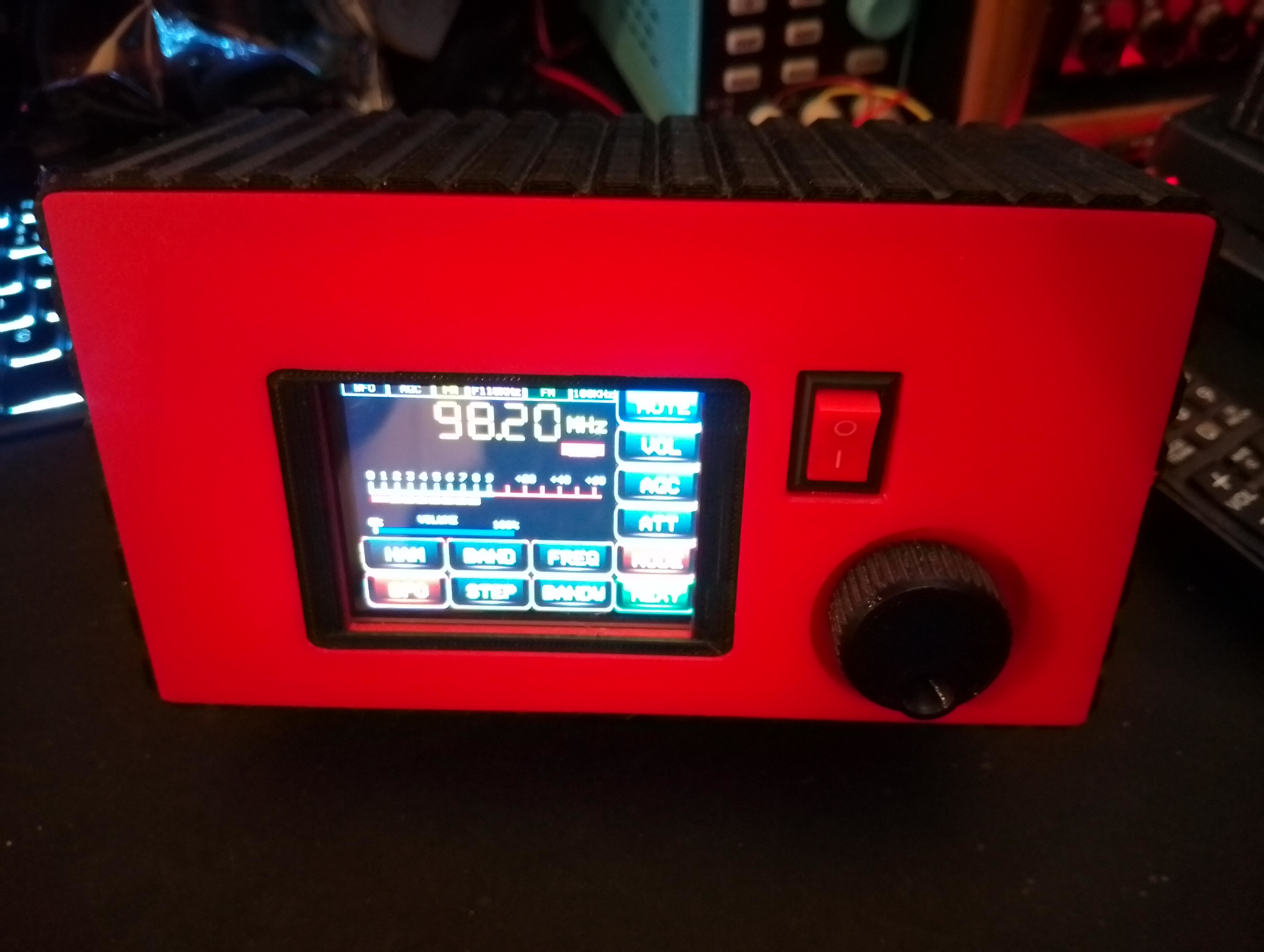 ESP32 TFT SI4735 ALL BAND RADIO (JasonKits - Red board Radio)