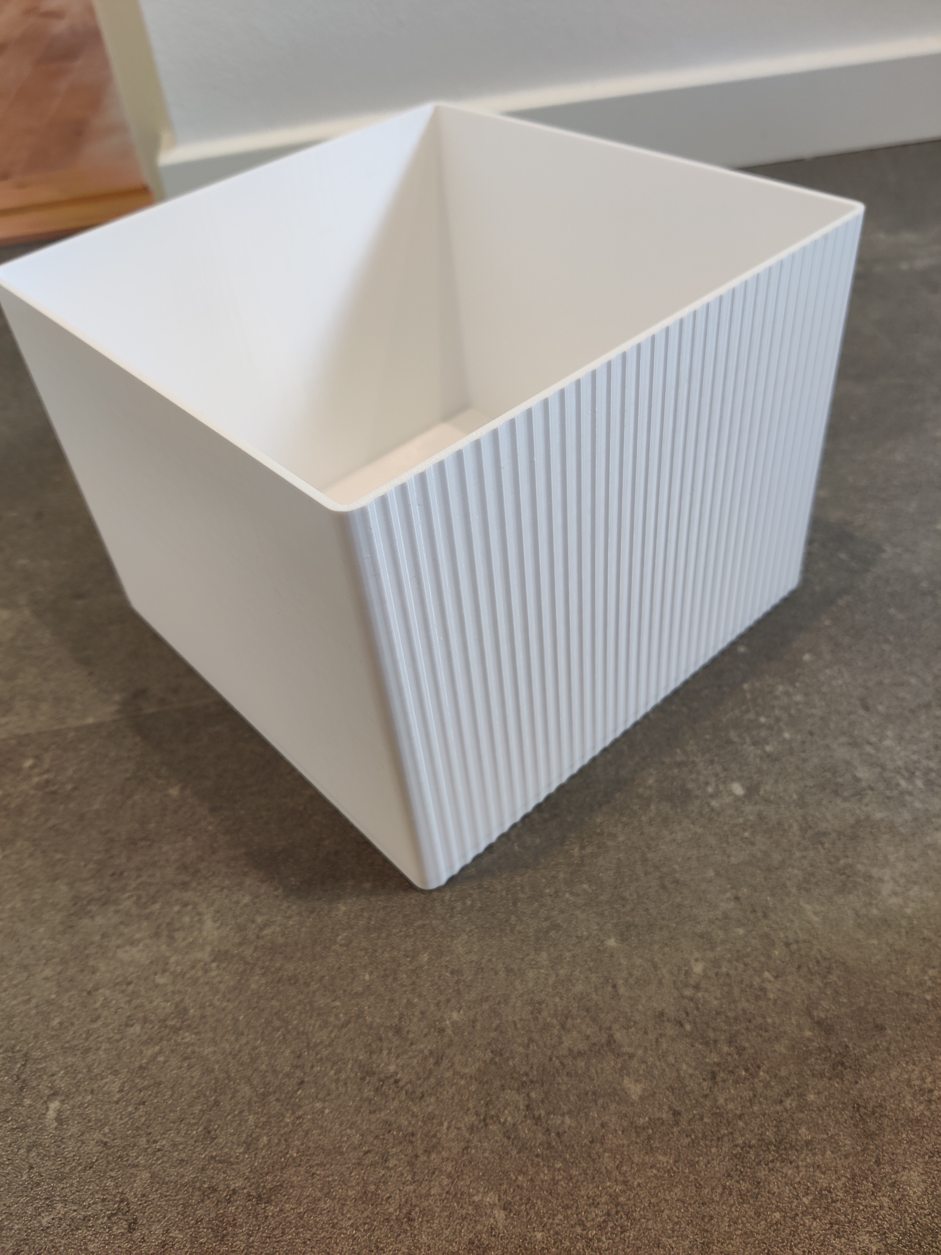 Ribbed Modern Storage Box