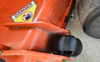 Mower Anti-Scalp deck rollers