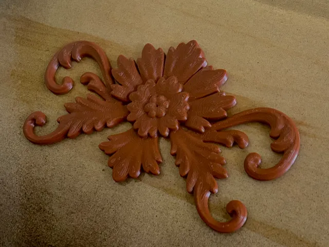 relief flower 2 symbol model