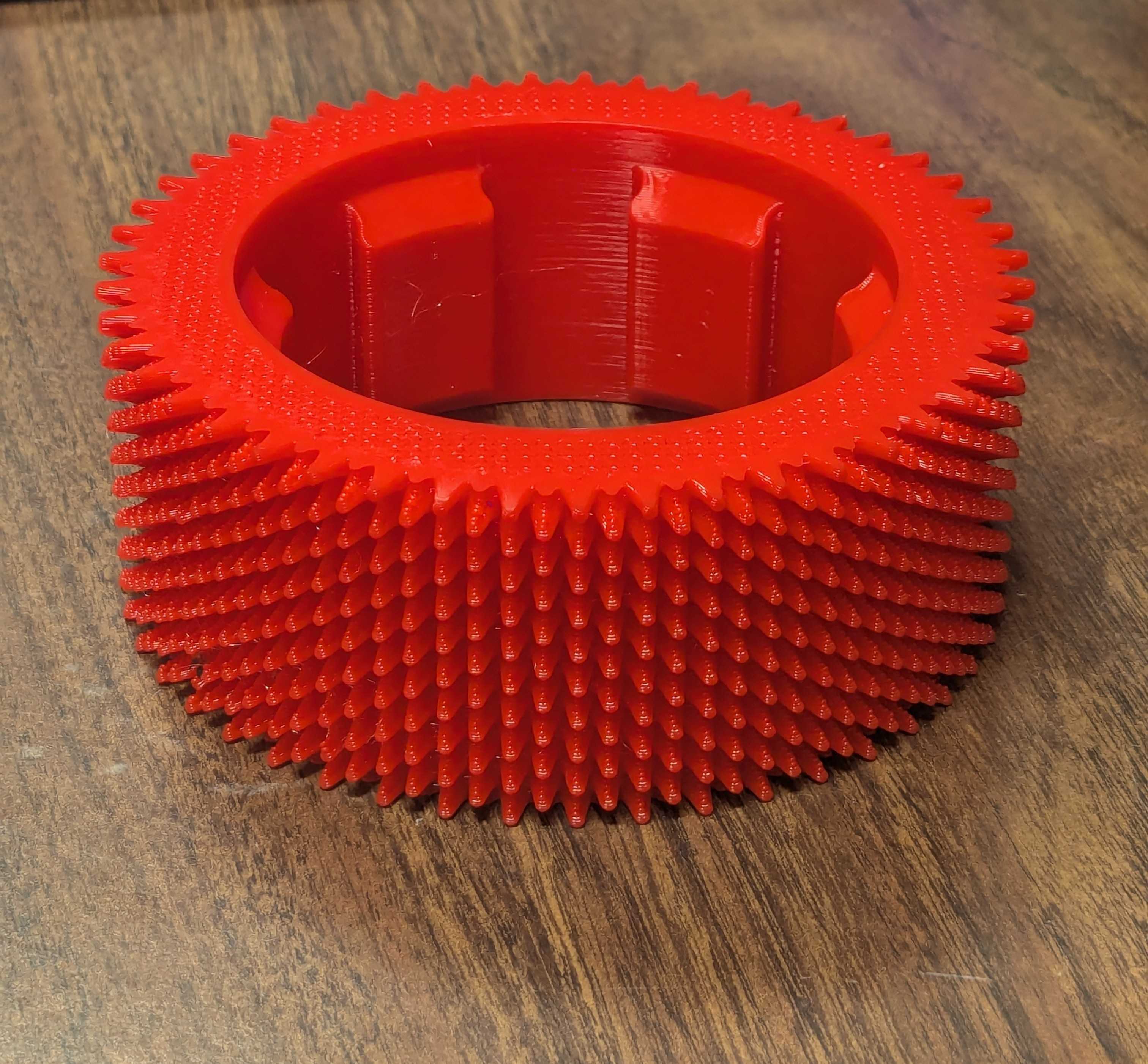 4488 Shockwave FRC 3D Printed Swerve Wheel Composition 2025