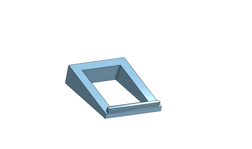 Speaker stand 3D model