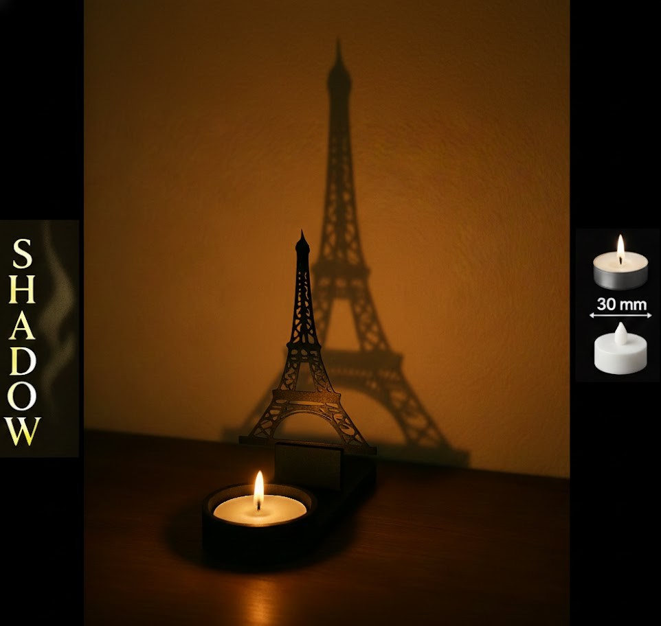 Shadow Art - Eiffel Tower