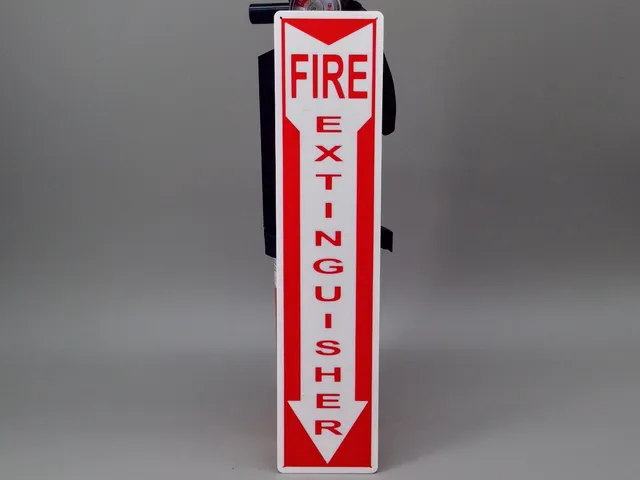 Fire Extinguisher Sign