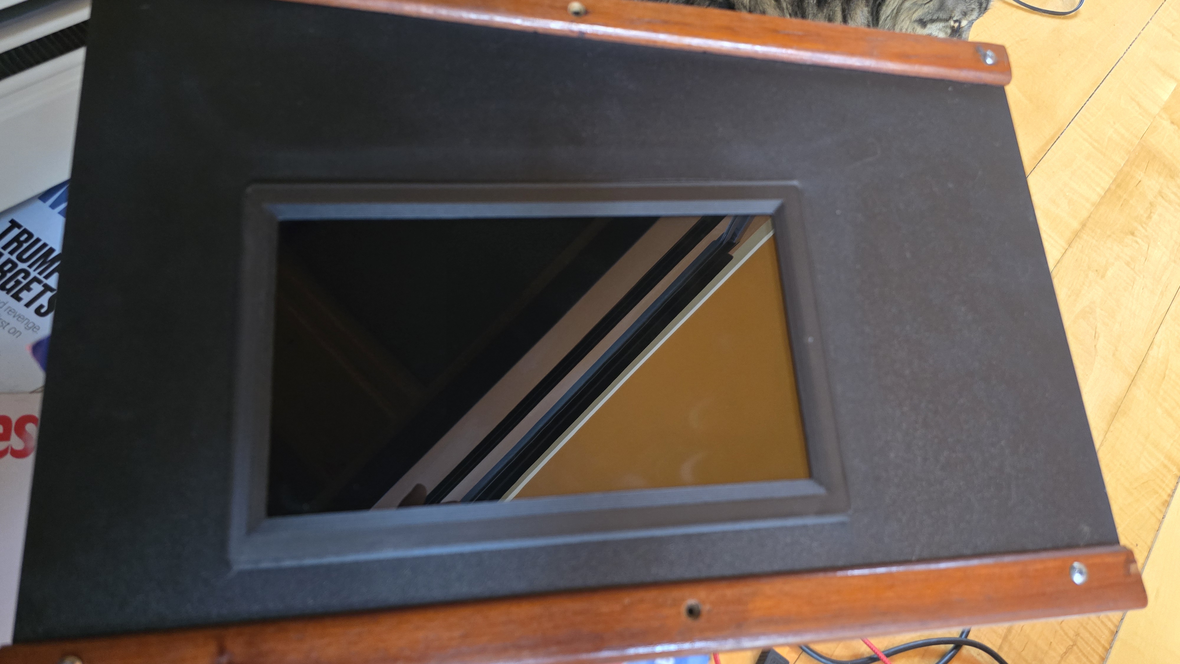 HMTECH 10.1 inch flush mount bezel