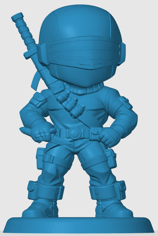 Snake Eyes Inspired Chibi — miniatura 5