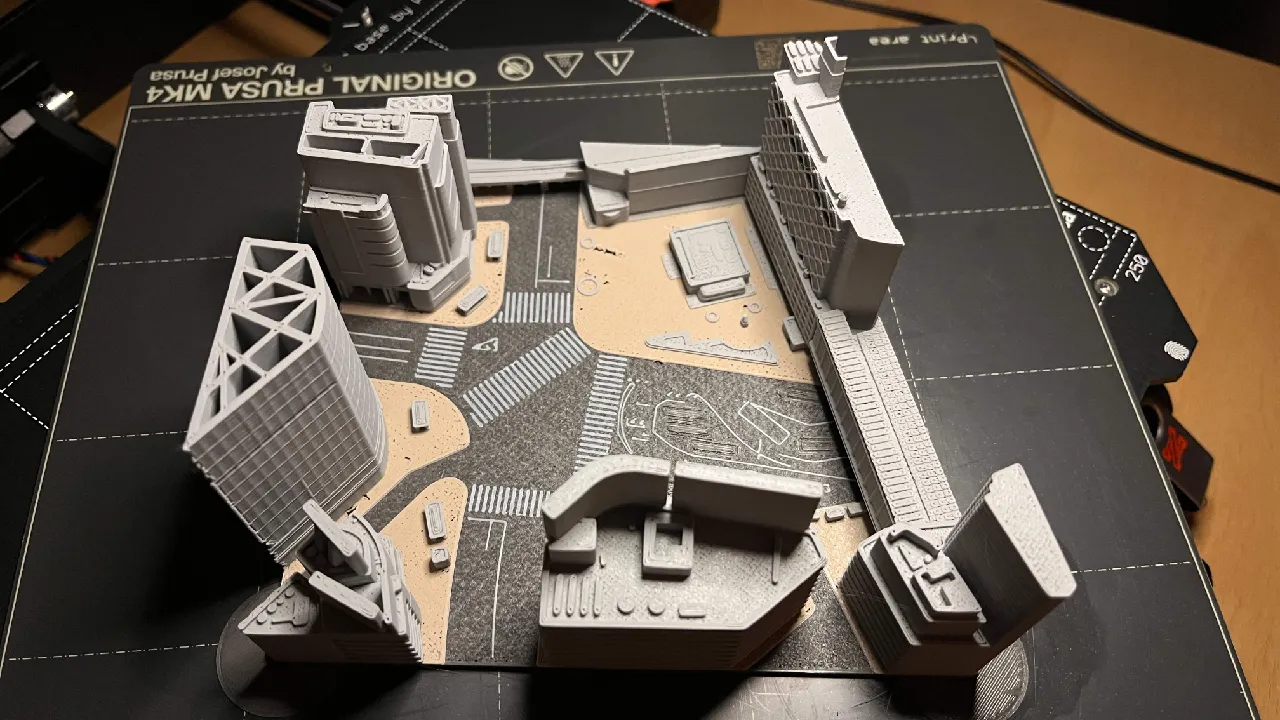 Shibuya Crossing - Tokyo, Japan by MiniWorld3D | Download STL
