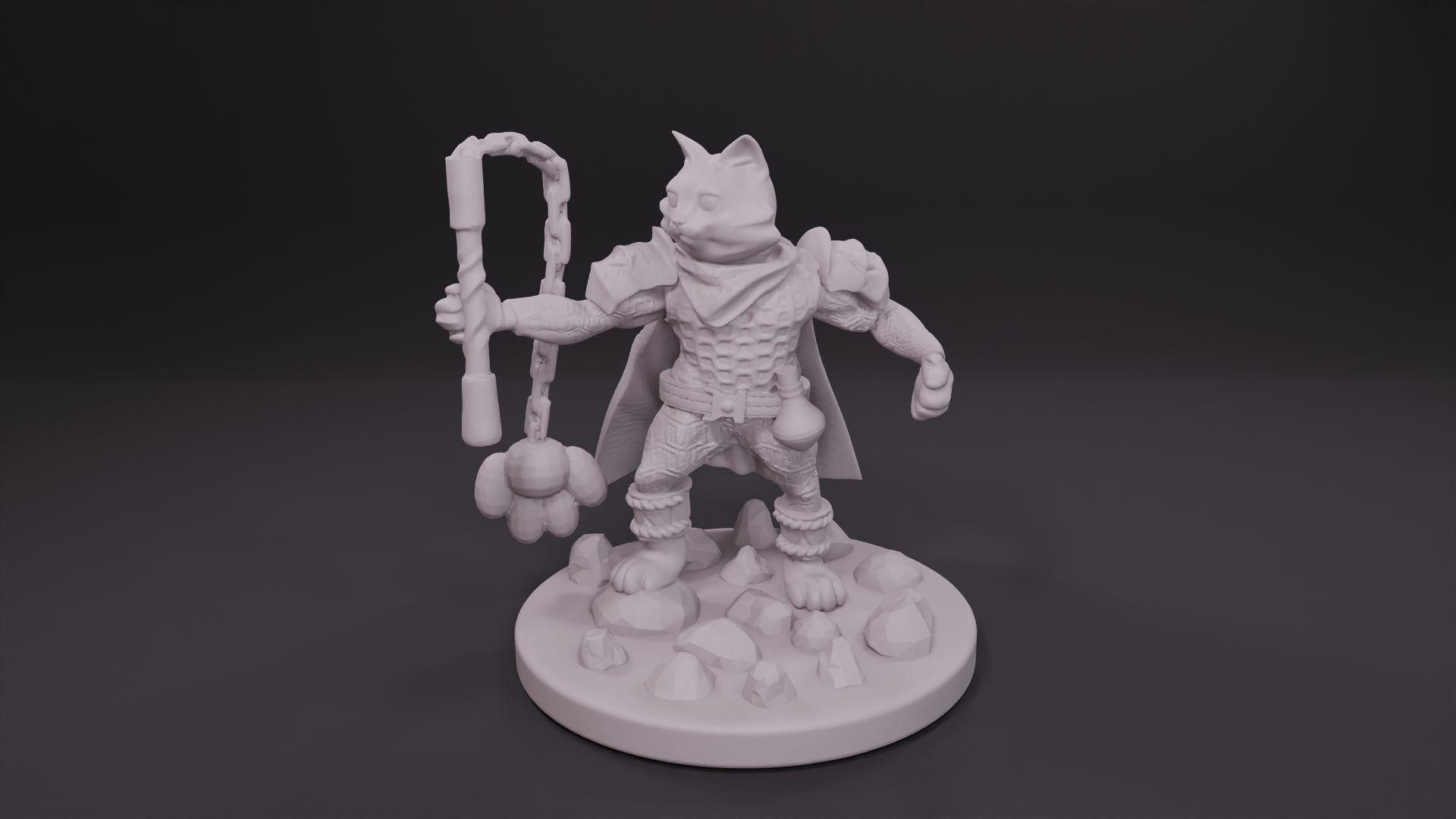 Cat Cleric/Warrior/Fighter