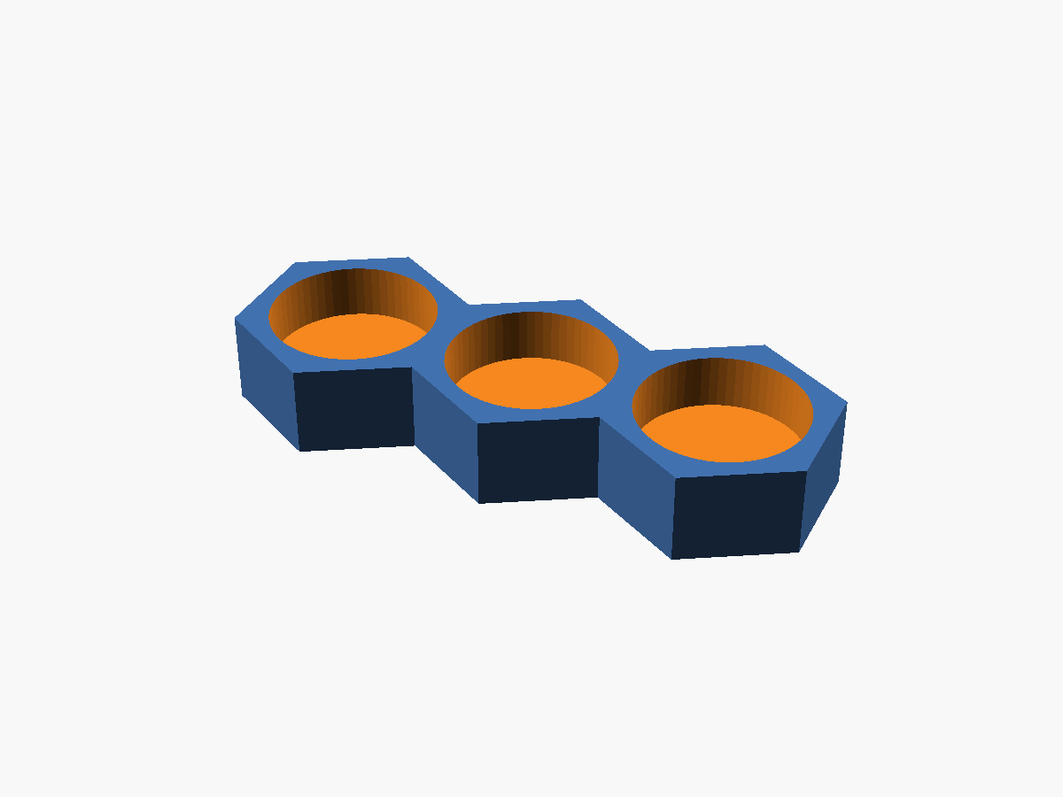 Tealight Holder — Multi-Candle Centerpiece (Customizable)