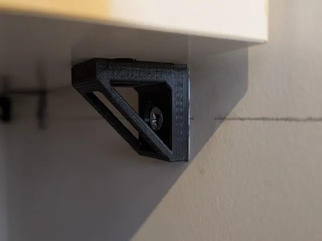 Small bracket for shelfs