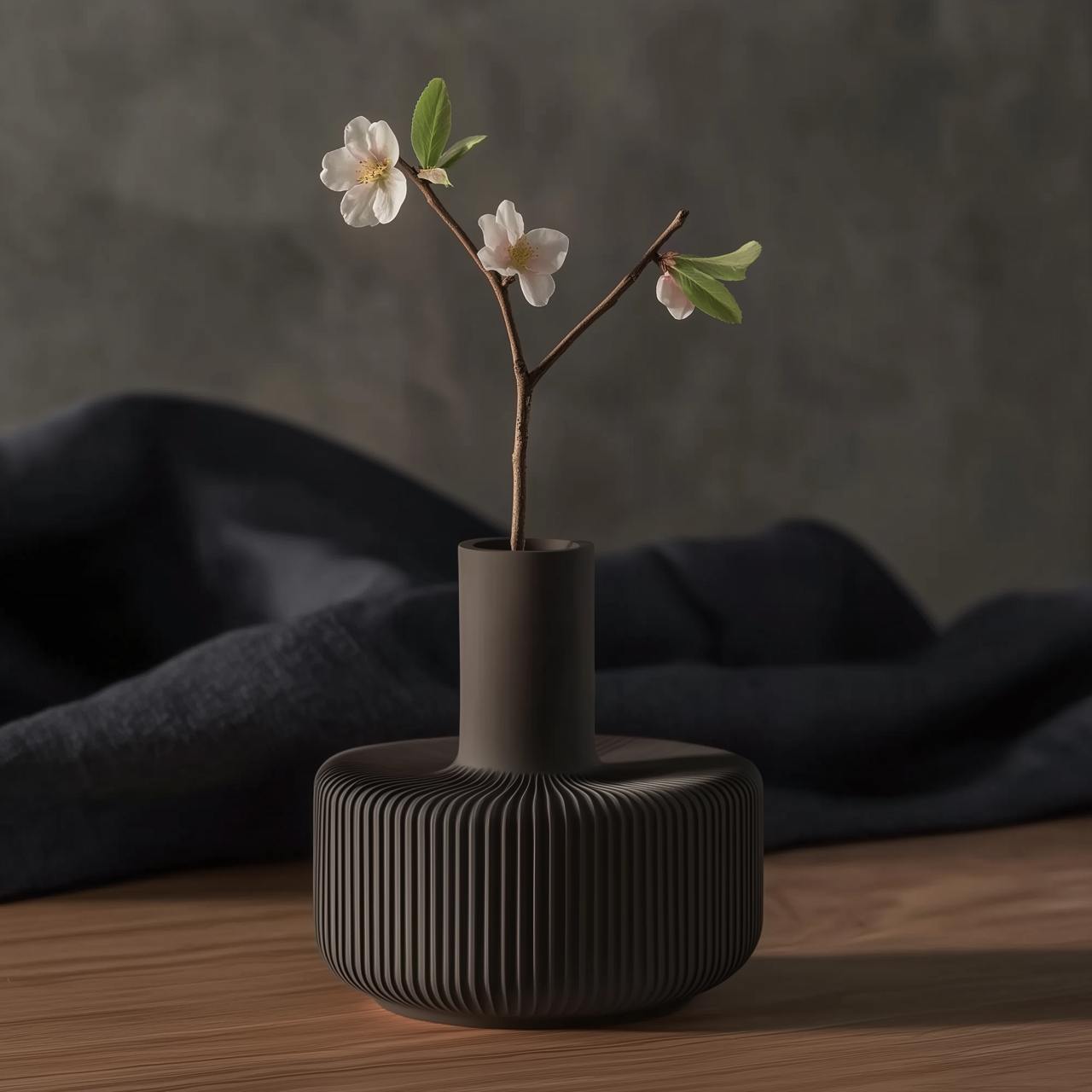 Kanso Ribs Vase