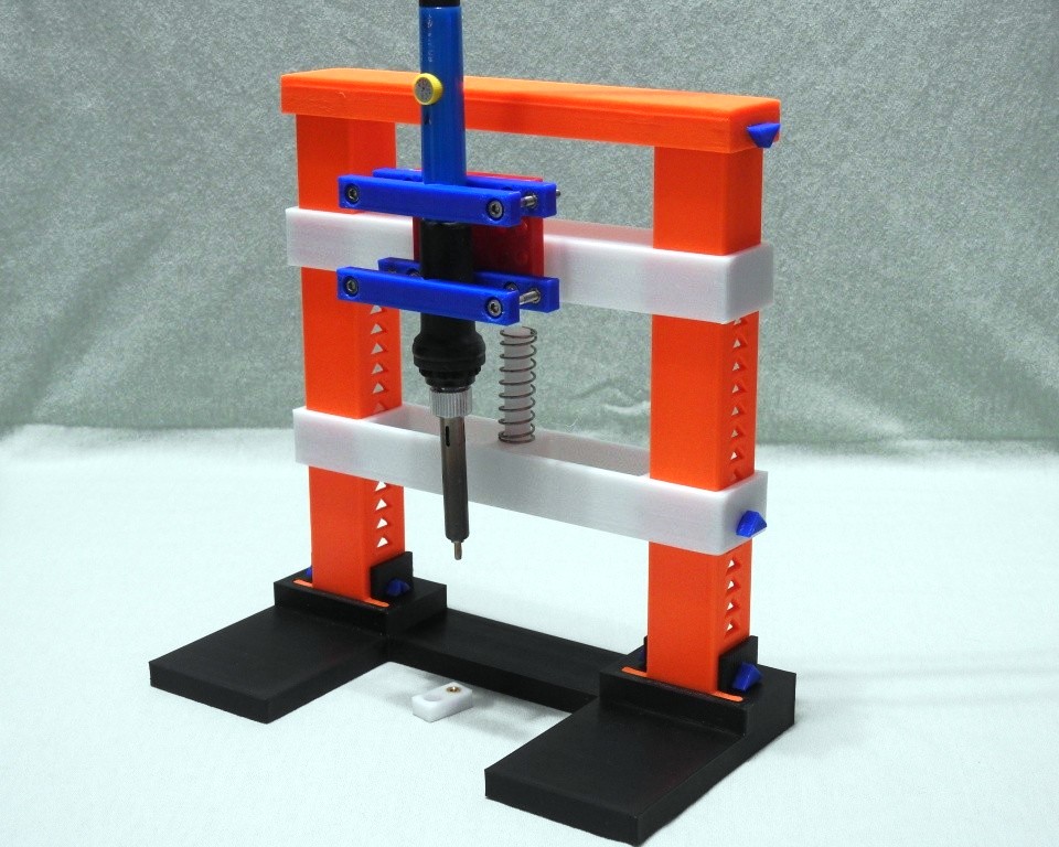 Heat Insert Press (Fusion 360 customizable)