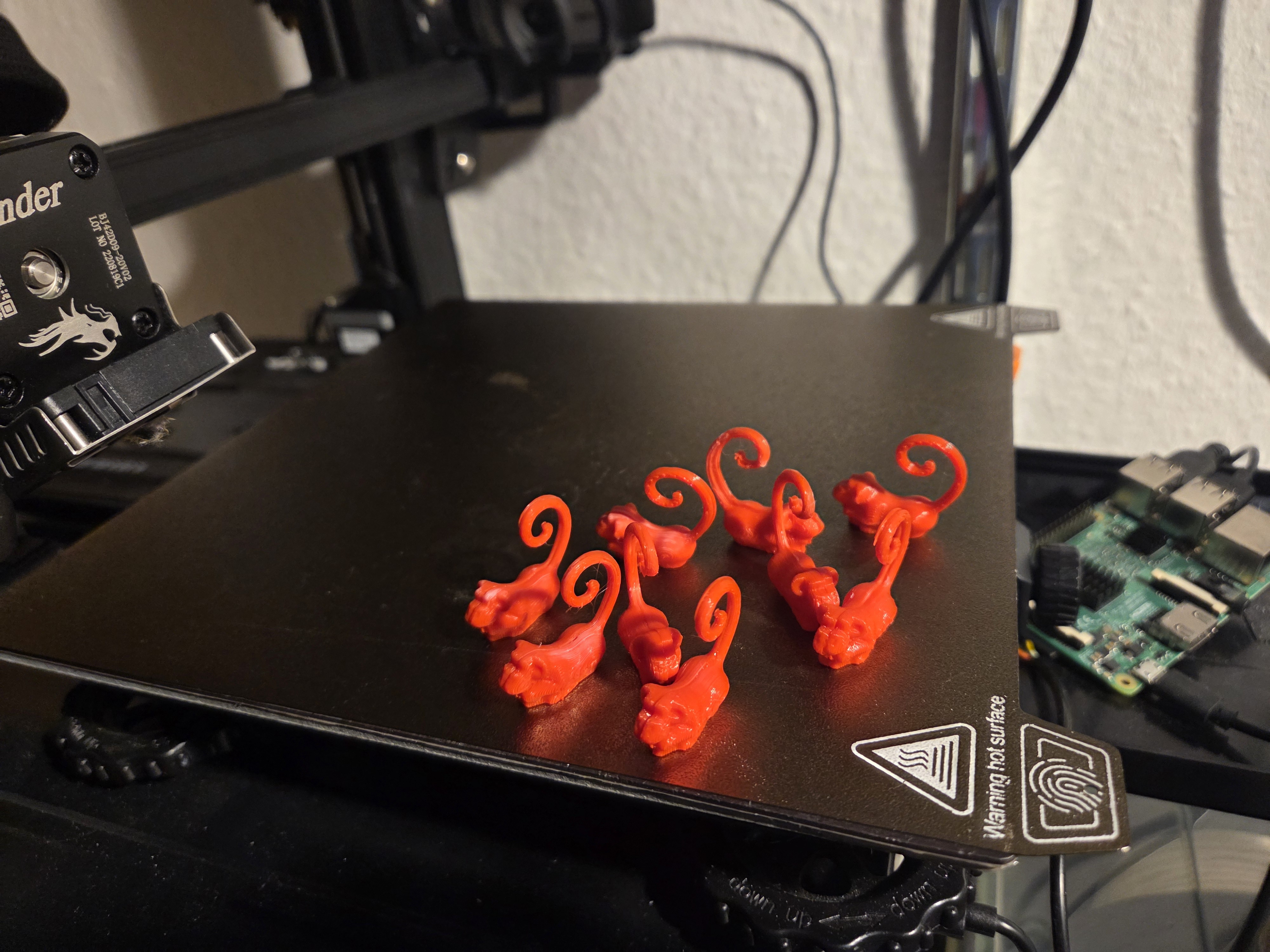 SOS Affenalarm Spielfiguren - Tumblin' Monkey - easy to print