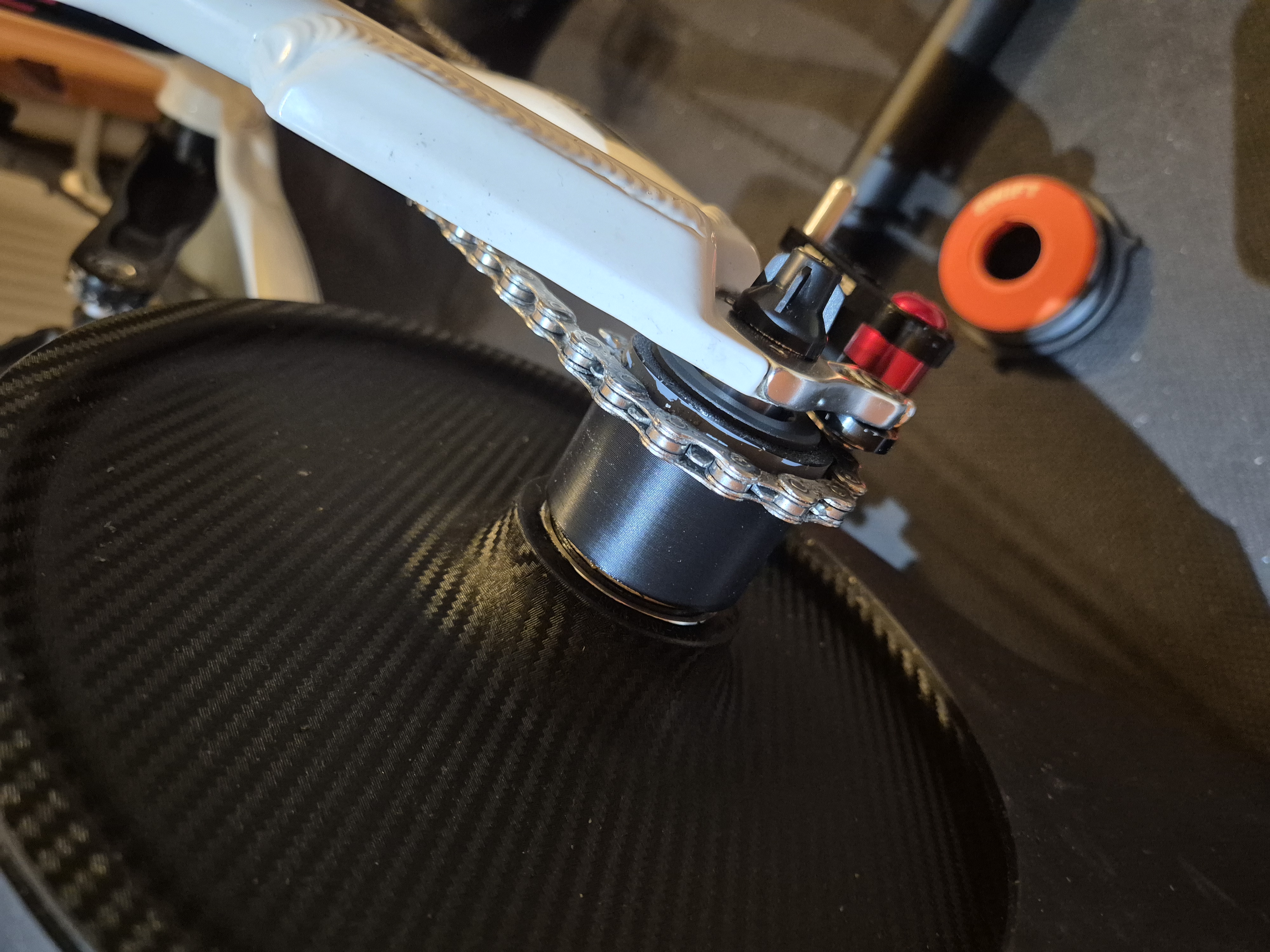 Zwift Cog 55mm cainline adapter