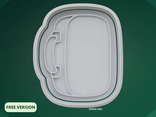 Martial Arts Strike Pad Cookie Cutter STL – 3D Print Biscuit Mold Set