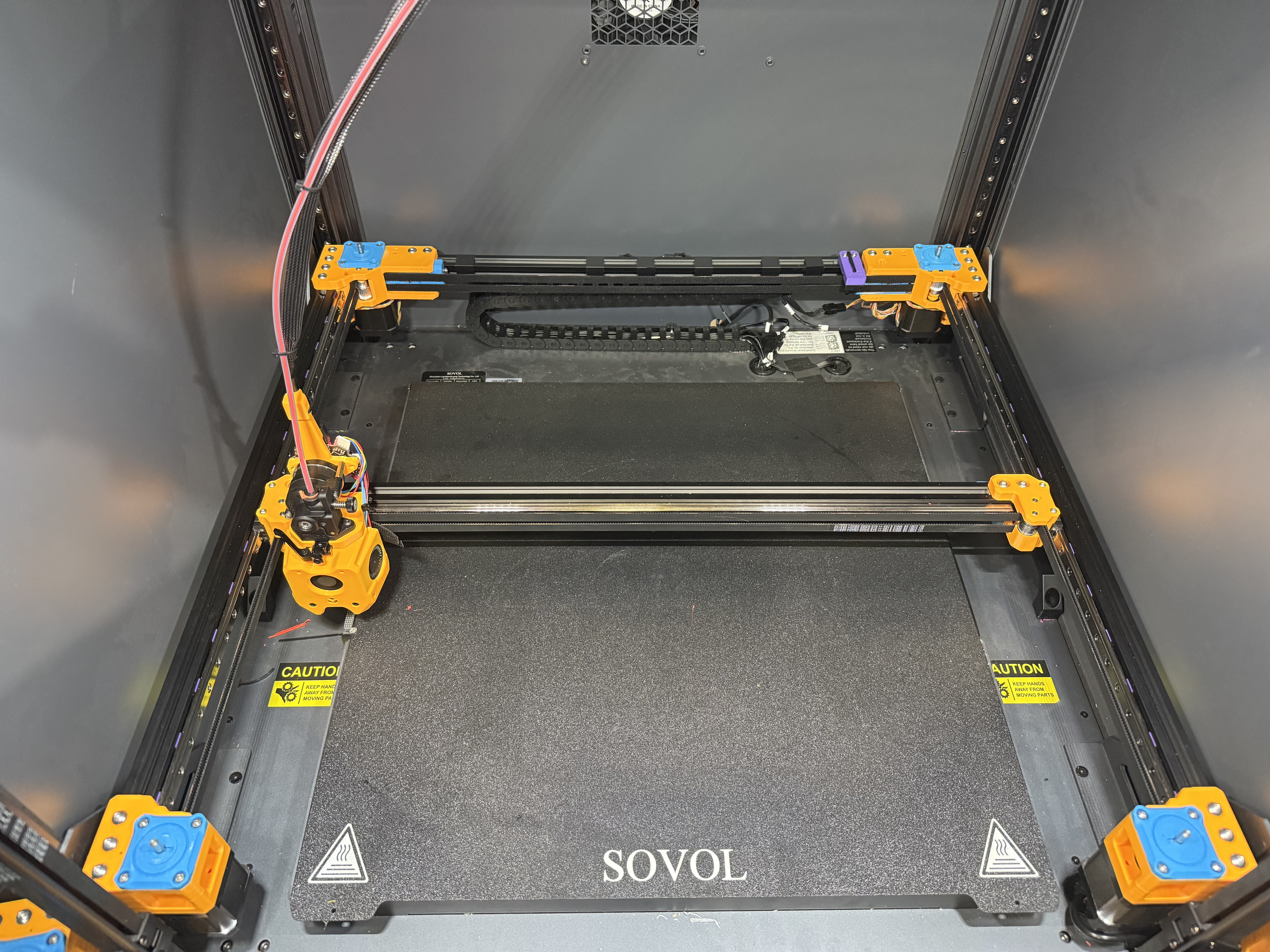 9mm no protrusion monolith gantry modified for SV08max.