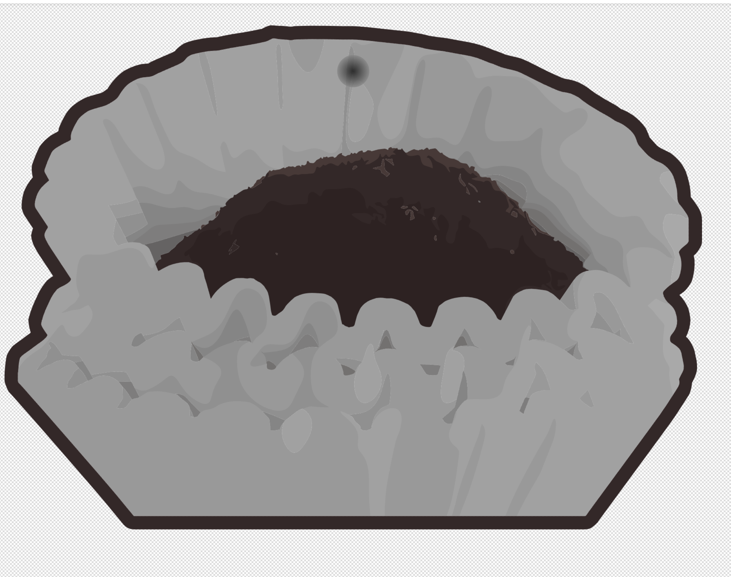 coffee keychain