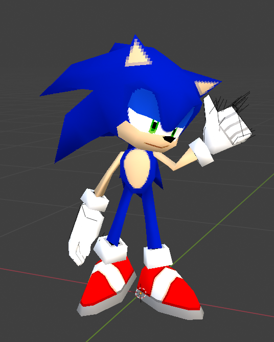Sonic Rush 3D model