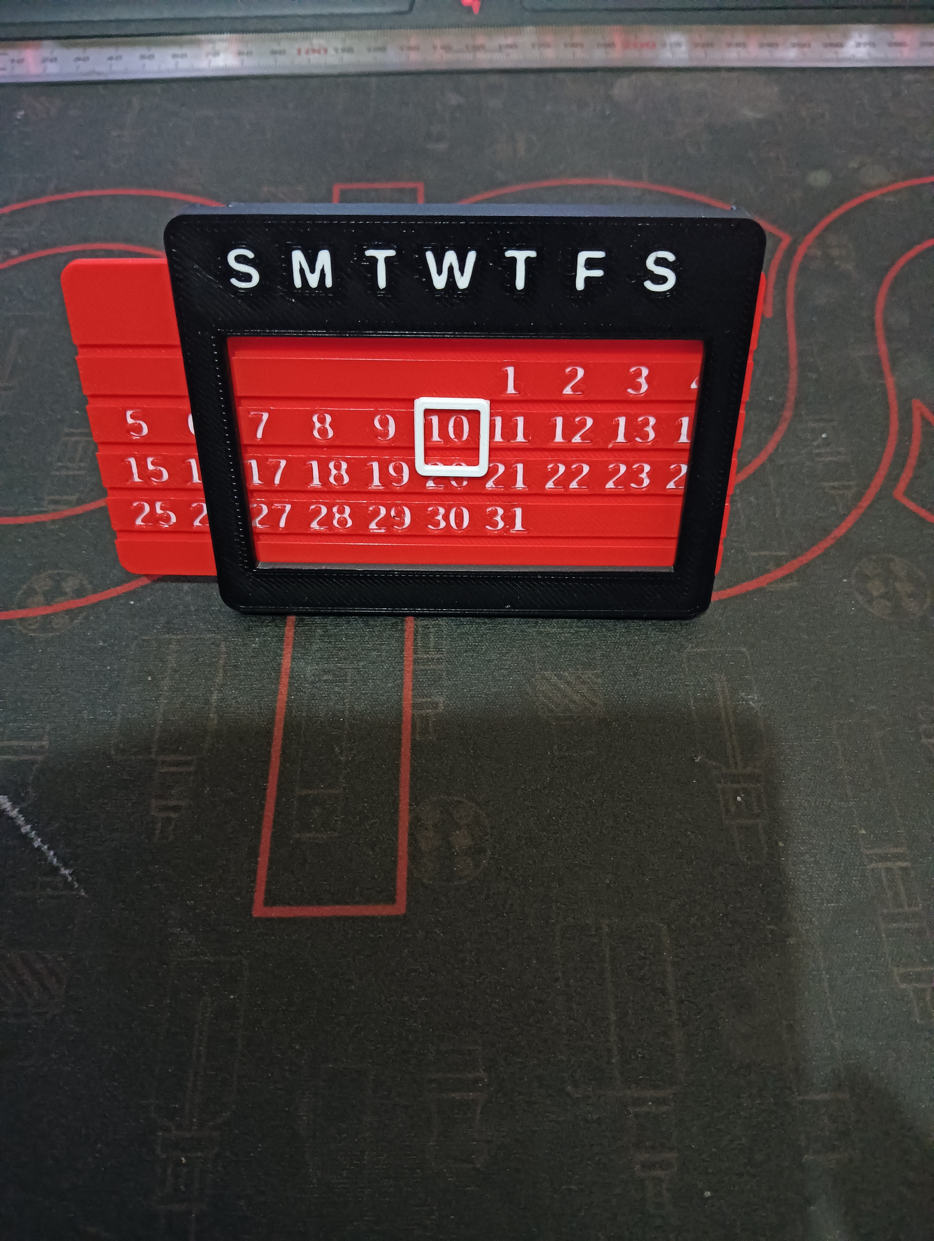 Miniatura 2 do modelo 3D Simple Desktop Calendar