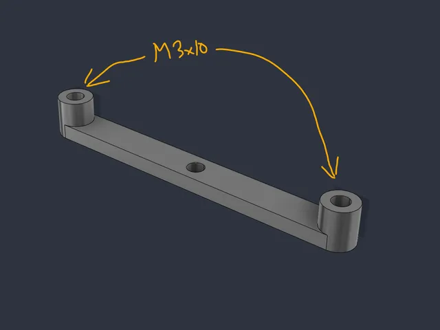 SSD to M3 screw hole
