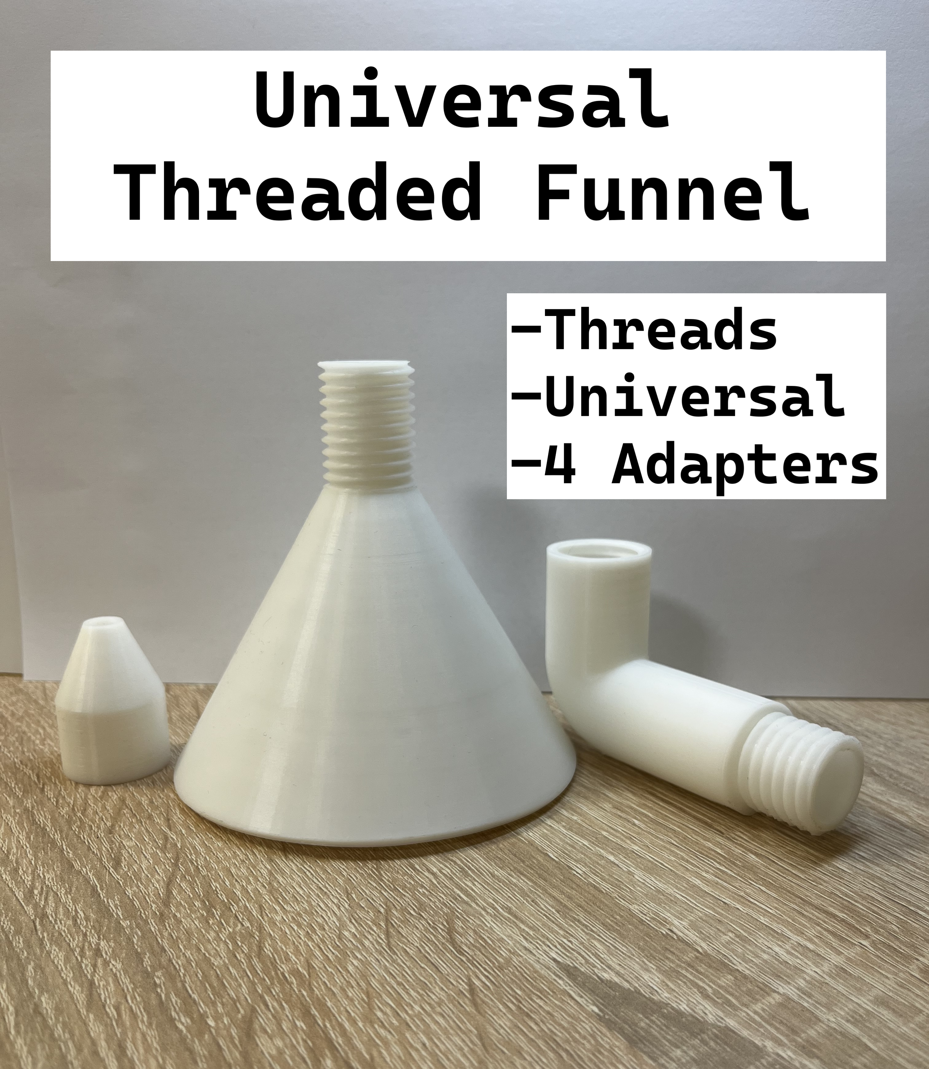 Universlal Threaded Funnel