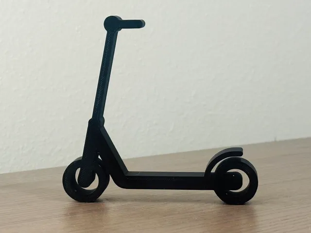 Scooter - mini sculpture